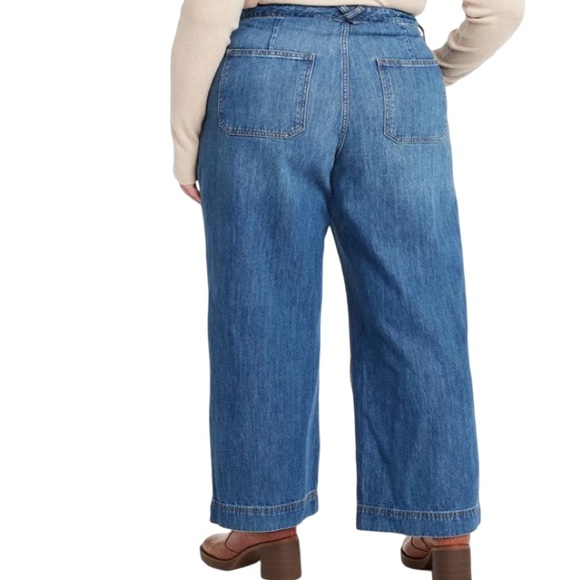 Wide Leg High Rise Jeans - Picture 4 of 15